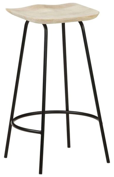VidaXL Mangófa Bárszék - 4 db - 74 cm