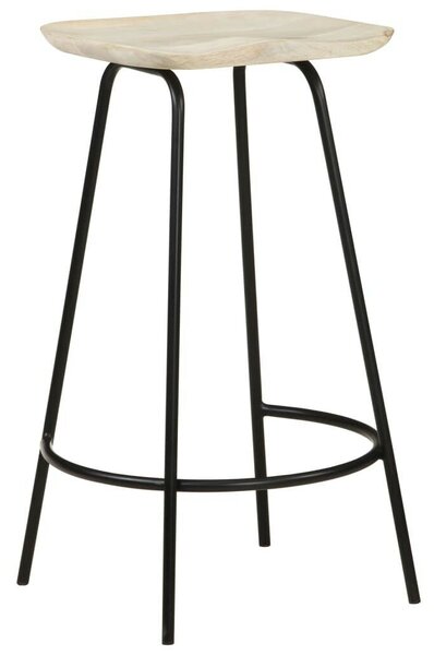 VidaXL Mangófa Bárszék - 4 db - 74 cm