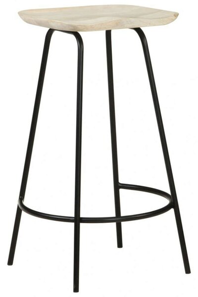 VidaXL Mangófa Bárszék - 4 db - 74 cm