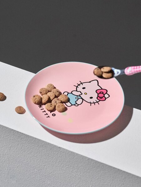 Sinsay - Kerámia tányér Hello Kitty - többszínű