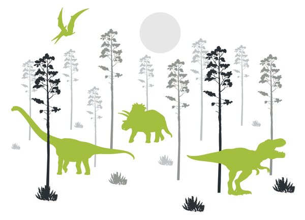 Fotótapéta - Dinoszauruszok (147x102 cm)