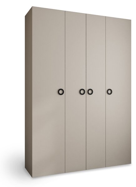 COMO 1 ruhásszekrény 170x246x40 - kasmír