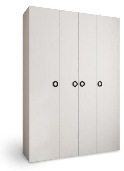 COMO 1 ruhásszekrény 170x246x40 - fehér