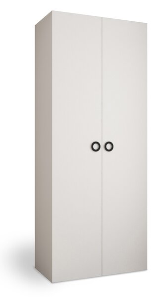 COMO 1 ruhásszekrény 100x246x40 - fehér