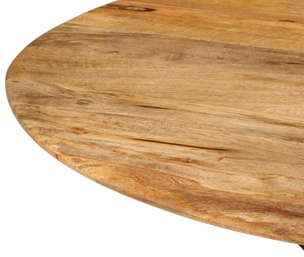 VidaXL Kerek Mangófa Étkezőasztal - Ø110cm