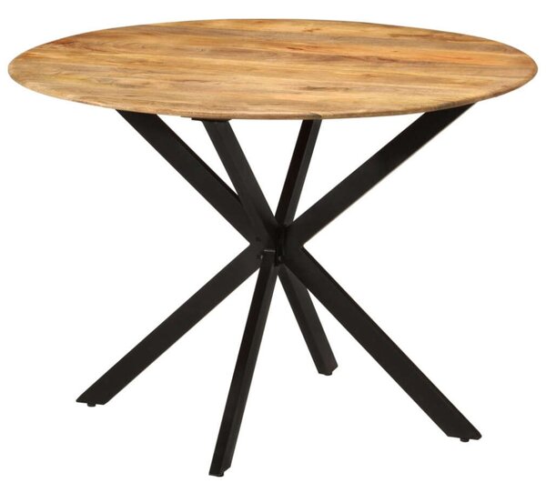 VidaXL Kerek Mangófa Étkezőasztal - Ø110cm