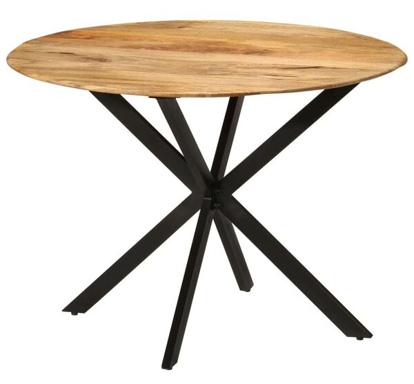 VidaXL Kerek Mangófa Étkezőasztal - Ø110cm