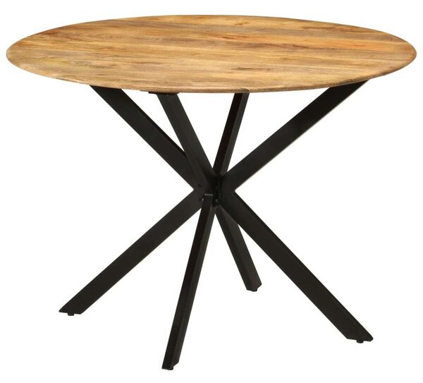 VidaXL Kerek Mangófa Étkezőasztal - Ø110cm
