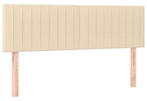 VidaXL Krémszínű Ágy Matraccal - 140x200 cm