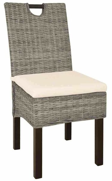 Rattan Étkezőszék Szett - 6 db - Mangófa - Kubu Rattan