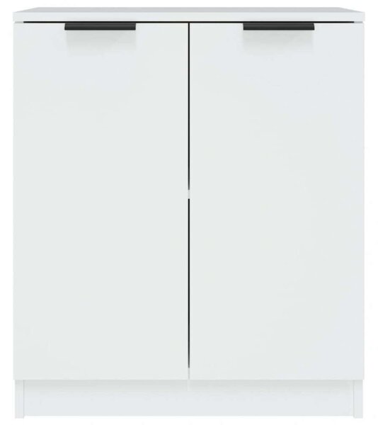 VidaXL Fehér Fa Tálalóasztal - 2 db - 60x30x70 cm