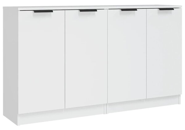VidaXL Fehér Fa Tálalóasztal - 2 db - 60x30x70 cm