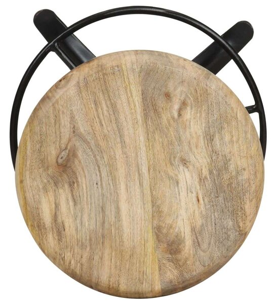 VidaXL Mangófa Bárszék - 2 db - 76 cm