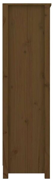 Faliszekrény - Tömör Fenyőfa - Mézbarna - 80x35x126 cm