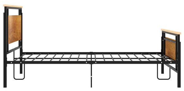 VidaXL Fém Ágykeret - Modern Design - 120x200 cm