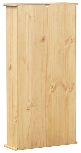 Corona tömör fenyőfa CD-szekrény 52 x 17,5 x 103 cm