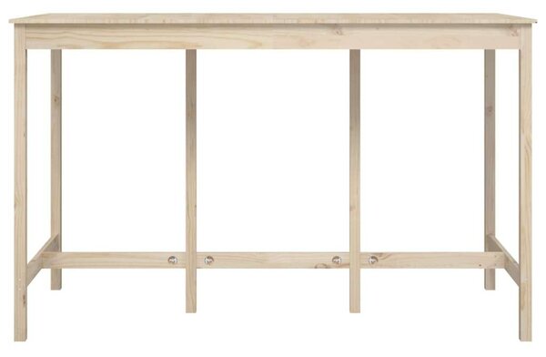 VidaXL Bárasztal - Tömör Fenyőfa - 180x80x110 cm