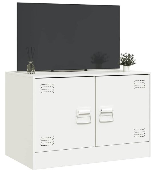 Fehér acél TV-szekrény 67 x 39 x 44 cm