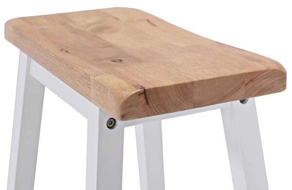 VidaXL 3 részes fehér MDF bárgarnitúra