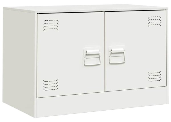 Fehér acél TV-szekrény 67 x 39 x 44 cm