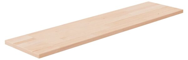 Kezeletlen tömör tölgyfa polclap 80 x 20 x 1,5 cm