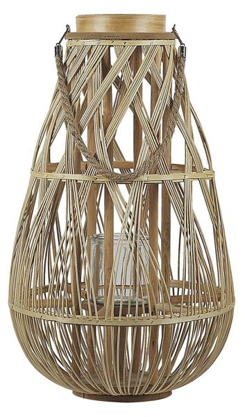 Idilli Természetes Bambusz Lámpás 56 cm TONGA