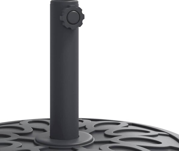 Görgős kerek napernyőtalp rúdhoz Ø38 / 48 mm 27 kg