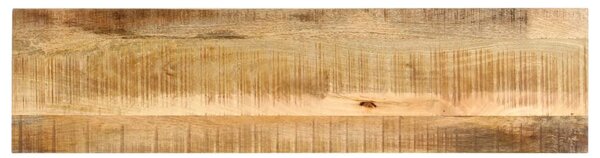 Tömör, nyers mangófa tálalóasztal 140 x 35 x 76 cm