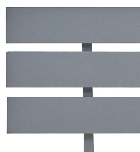 VidaXL Tömörfenyő Ágykeret - Szürke - 160x200 cm