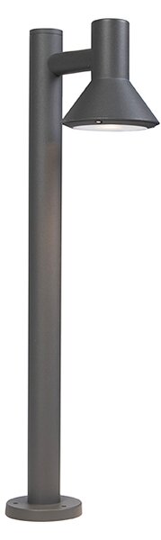 Modern álló kültéri lámpa sötétszürke 65cm - Humilis