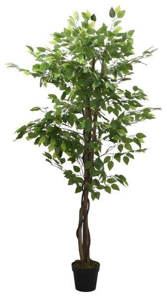 Zöld mű fikusz fa 630 levéllel 120 cm