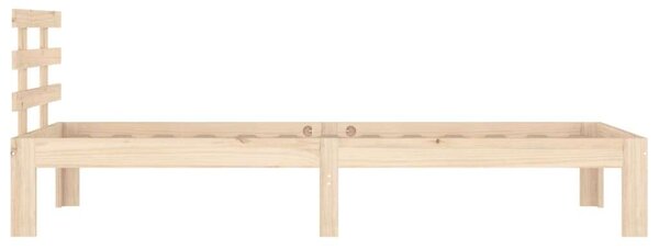 VidaXL Tömörfa Ágykeret - Egyszemélyes - 100x200 cm