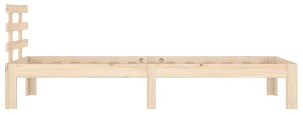 VidaXL Tömörfa Ágykeret - Egyszemélyes - 100x200 cm