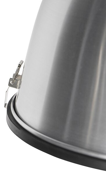 Ipari függőlámpa alumínium 38 cm, dimmelhető - Anteros