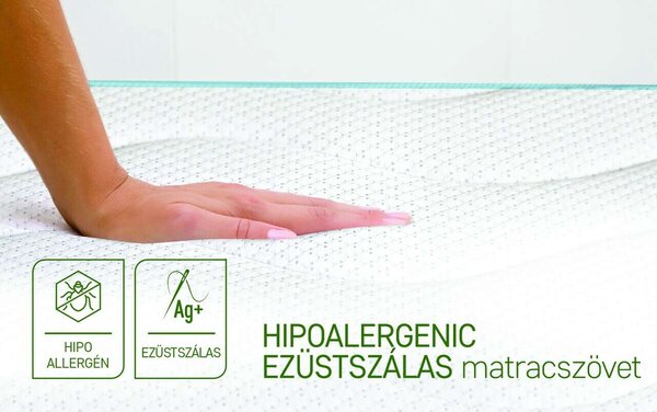 Green Future Argentum Therapy Matrac - Ortopédiai - 90x200 cm