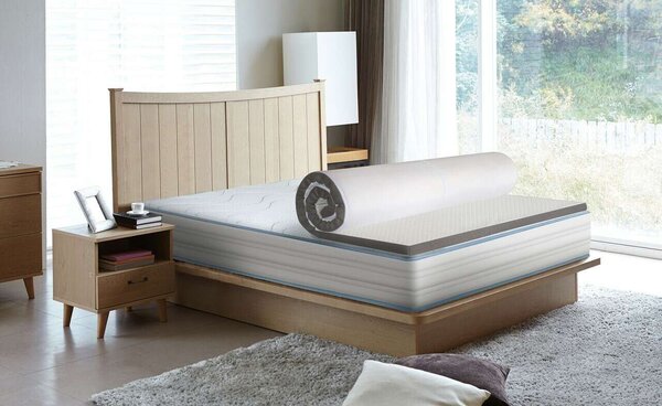 Diamond Luxury Memóriahab Fedőmatrac - 8 cm - 120x200 cm