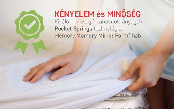 Green Future Hotel Line Deluxe Pocket Matrac - 140x200 cm