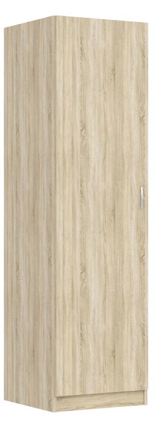 Keskeny előszobai gardrób 51 cm ROSHARON - sonoma tölgy
