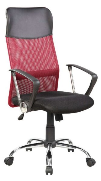 Bedora Lotte Ergonomikus Irodai szék - Hálós, Piros/Fekete