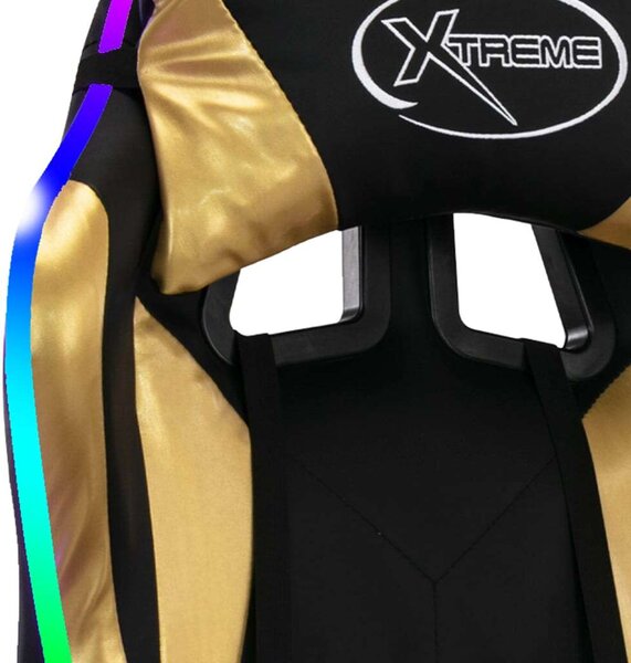 Xtreme Versenyszék - Gamer Szék - Állítható - RGB LED