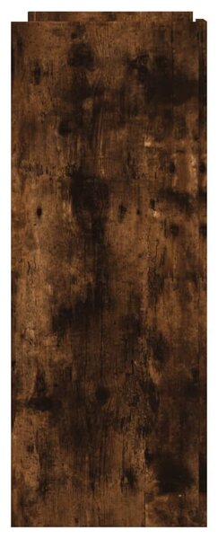 Füstös tölgy színű szerelt fa tálalóasztal 100x35x90 cm