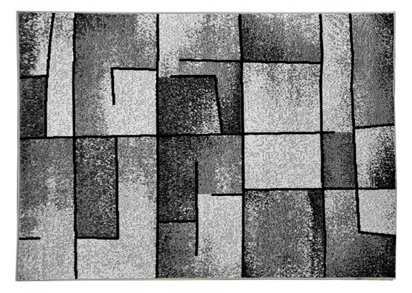LUKEN téglalap alakú szőnyeg 70x130 cm - szürke