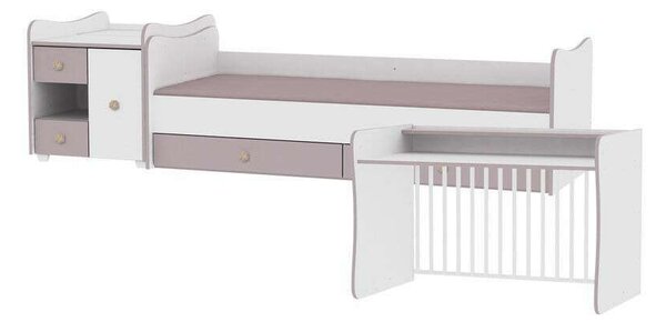 Lorelli MiniMax Kombiágy - Babaágy és Ifjúsági Ágy - 72x190 cm