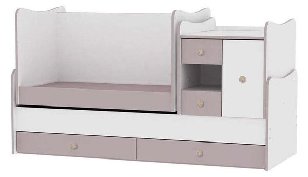 Lorelli MiniMax Kombiágy - Babaágy és Ifjúsági Ágy - 72x190 cm