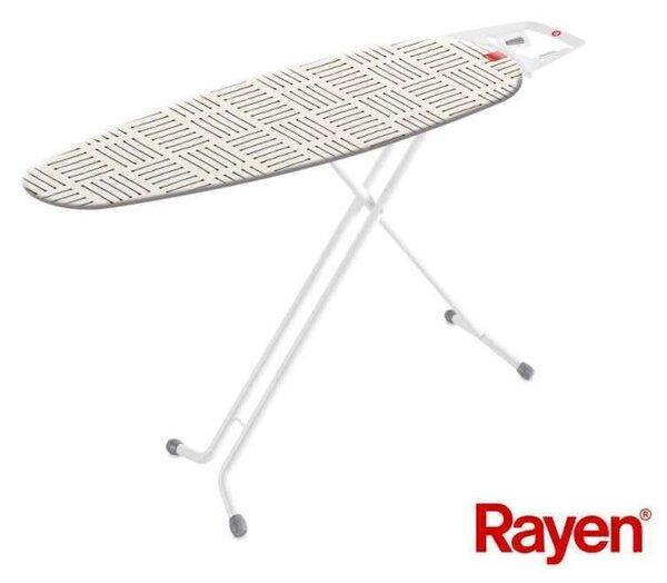 Rayen 613750 vasalódeszka akasztóval, 120x40 cm, csúszásmentes, állítható vasalólemezzel