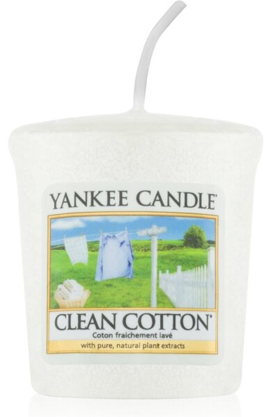 Yankee Candle Clean Cotton viaszos gyertya 49 g