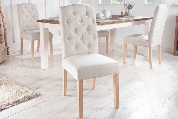 CASTLE bézs 100% polyester szék 46x62x104