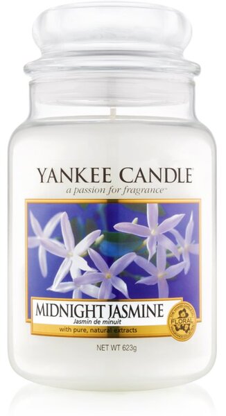 Yankee Candle Midnight Jasmine illatos gyertya Classic közepes méret 623 g
