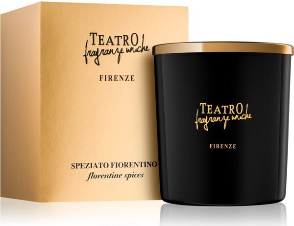 Teatro Fragranze Speziato Fiorentino illatos gyertya (Florentine Spices) 180 g