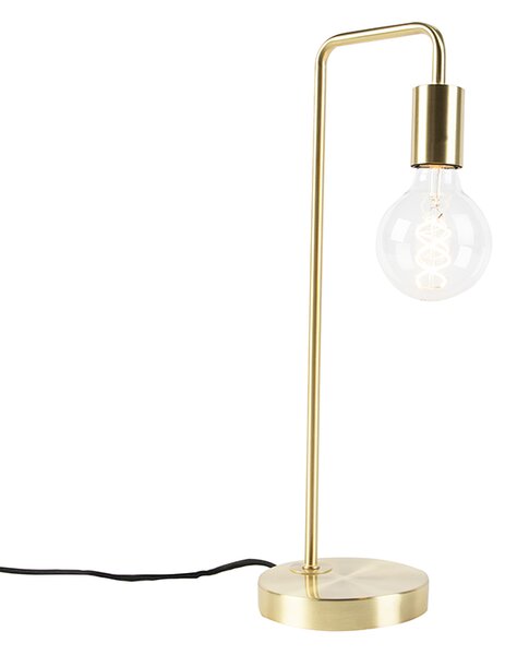 Art Deco asztali lámpa sárgaréz - Facil